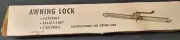NOS Andersen Windows 7053 Awning Lock Brown New Old Stock