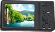 Digital Camera 4K 56MP, 2.7 Inch Kids Digital Camera, 128GB, LCD Screen, Autofocus Small Camera 20X Digital Zoom Portable Digital Camera for Kids Teens Beginners (Black)