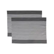 Nicola Spring Cotton Tea Towels - 70cm x 50cm - Pinstripe - Pack of 4