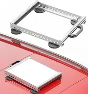 Starlink Mini Roof Mount,360°Rotatable Magnetic Mounting kit with Shock Absorption and Wind-Resistant Design Car Roof Rack Mount,Fit RV,Boat,Yacht,Truck,Starlink Mini Accessories(Magnetic Mount)