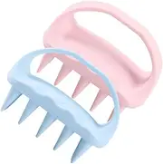 HAKIDZEL 2pcs Scalp Massager Scalp Brush Shower Hair Exfoliator Head Scrubber Accessory