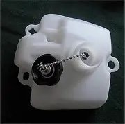 QASULER F2.5 Fuel Tank Assembly W/Cap P.E 0.9L, for HIDEA, HDF2.5, for HYFONG, for YAMA 4 Stroke 2.5HP 72CC Outboard Marine Boat Motor Lawn Mower Fuel Tank Cap