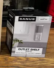 Sanus Outlet Shelf for Sonos One & PLAY:1 (White, Single) WSOS1-W1