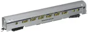 Industries Streamline Fluted Coach with Lighted Interior - B&O (N Scale), 85'