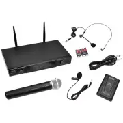 New PDWM2115 VHF Wireless Microphone Handheld, Headset & Lavalier MIC's Receiver