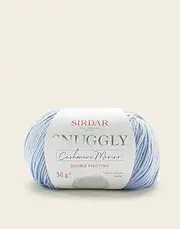 [Sirdar] Snuggly Cashmere Merino DK Double Knitting, Baby Blue (452), 50g