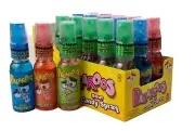 Palaroos Sour Candy Spray Blue Raspberry Watermelon Strawberry 18 Pieces