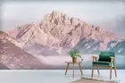 3D Mountain Range Self-adhesive Removeable Wallpaper Wall Mural 832