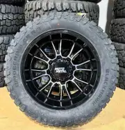 20x10 Moto Metal MO810 Legacy Wheels 33" AT RT Tires 8X170 Ford Super Duty F250