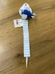 MudPie Pacy Clip NWT! Airplane! Great Baby Boy Gift✈️