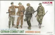 DML WWII German Combat Unit (Ardennes 1944-45), Figures in 1/35 6002 SW A4
