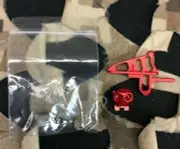 NEW HK Army Rotor/LTR Skeleton Power Button & Release Trigger Kit - Red