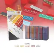 DSPIAE SS-S01 #180-#800 Sanding Sponge Set Sanding Block w/ 30pcs Sponges