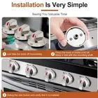 Quick Replacement Knob for Worn Or Damaged Electric Stove Cooktop Accessories