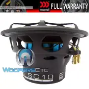 ULTIMO TITANIUM SC 104 MOREL 10" SUB CAR AUDIO 4 OHM SUBWOOFER BASS SPEAKER NEW