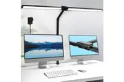 LED Architect Desk Lamp for Home Office - 24W, 78cm, Auto-Dimming, 5 Colors/Brightness, 40 Min Timer