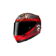 RPHA 12 Diablo Blizzard Black Red Full Face Helmet