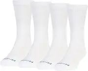 [MediPeds] Mens Coolmax Crew Socks, 4-Pack