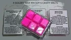4 100% Soy Wax Clam Shell Melt in pastel colours for Oil Burners 58 Fragrances