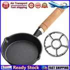 LF# 16 Cm Cast Iron Mini Skillet Non-Stick Small Frying Pan Egg Pan for Kitchen