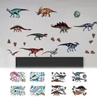 4 Sheets Glow in The Dark Ocean Wall Decals Removable Luminous Under The teivW