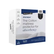Protect-A-Bed StayCotton Terry Mattress Protector - Double