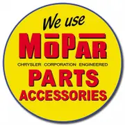 Mopar Parts & Accessories Round Tin Sign