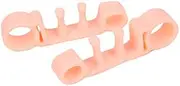 AIMALL Bunion Corrector Toe Straightener Separators Silicone Gel Elastic Spacers, Soft and Comfortable, Fits All Toe Sizes, Ideal for Pedicures and Daily Wear