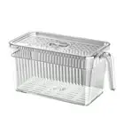 Sealed Refrigerator Storage Box with Lid Fruit Storage Containers Keep Fresh