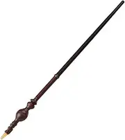 For us Halloween Professor Cosplay Wand Wizard Sorceress Costume Prop (One Size, Wand), Brown and Black, One size