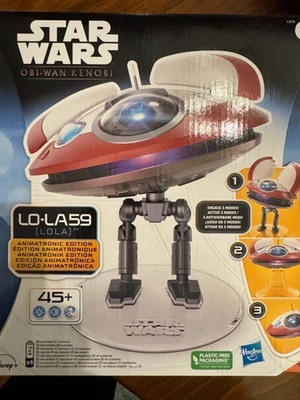 Hasbro Star Wars Obi Wan Kenobi Lola LO-LA59 Interactive Animatronic Droid New