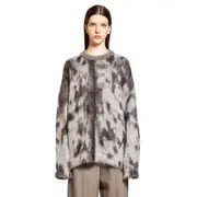 [THE ATTICO] Mohair Gradient Sweater Grey