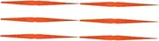 GLEAVI Sets Professional Grade Feeler Gauge Gap Taper Vehicle Gap Gauge Tool for Measuring Thickness Flatness Pcs