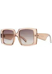 LE Specs LS Glo Getter Sunglasses - Beige ONE ONE