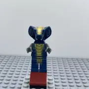 Lego Ninjago Minifigure Slithraa Blue Snake Figure