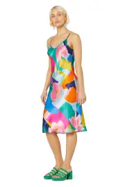 Tulip Tangle Slip Dress