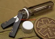 TSA Approved 2oz Waterproof Storage Vault Capsule Container EDC Survival Gear