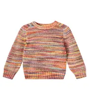 [Molo] Molo Bosse space-dyed cotton-blend sweater Y 11/12 multicoloured