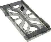 FIXOSHEE Computer Stand with 4 Rolling Wheels CPU Holder for Desktop Space-Saving Pc Tower Stand