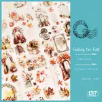 【JOURNAL PAGES正品附發票】【FALLING FOR FALL】【紙膠帶：1循環】【PET霧面】