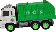 UPKOCH Garbage Truck Model for Boys Educational Construction Vehicle Pull Back Die-cast Car Toy Boys and Girls Recycling Toy