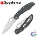 Spyderco Byrd CARA CARA 2 灰FRN 柄平刃背鎖折刀 / BY03PGY2【詮國】