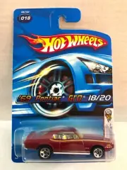 2005 Hot Wheels 1969 PONTIAC GTO - KMART Exclusive RED - First Editions 018