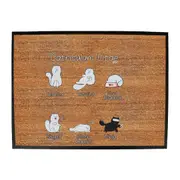 Animal Catriculum Vitae Cat - Funny Novelty Doormat Man Cave Floor mat