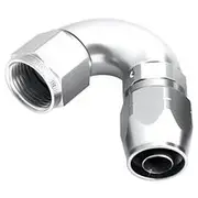 Aeroflow 550 Series Cutter Full Flow Swivel 120° Hose End -10AN, AF554-10S