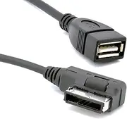 CY USB to Media in AMI MDI AUX Flash Drive Adapter Cable for Car