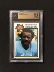 1979 Topps Football KEN BURROUGH #164 BVG/BGS GRADED 9.5 - GEM MINT
