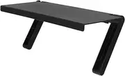 KICHOUSE Computer Monitor Top Holder Shelf Mount Storage Bracket for Cable Boxes Projector Router Space Saving Shelf for and Monitor