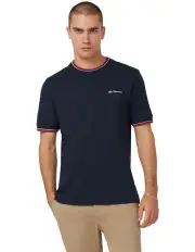[Ben Sherman] Signature Tipped Tee in Navy