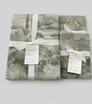 New Pottery Barn JARDIN TOILE Duvet King California King & Two King Shams Green